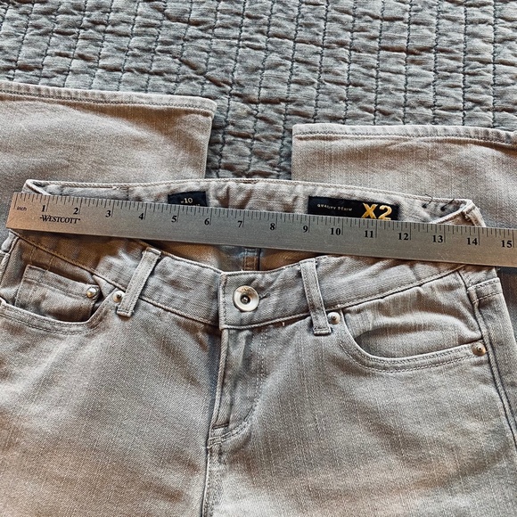 EXPRESS stella boot gray jeans - Picture 3 of 9